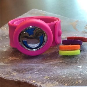 Girls kids Mickey EO slap bracelet essential oil